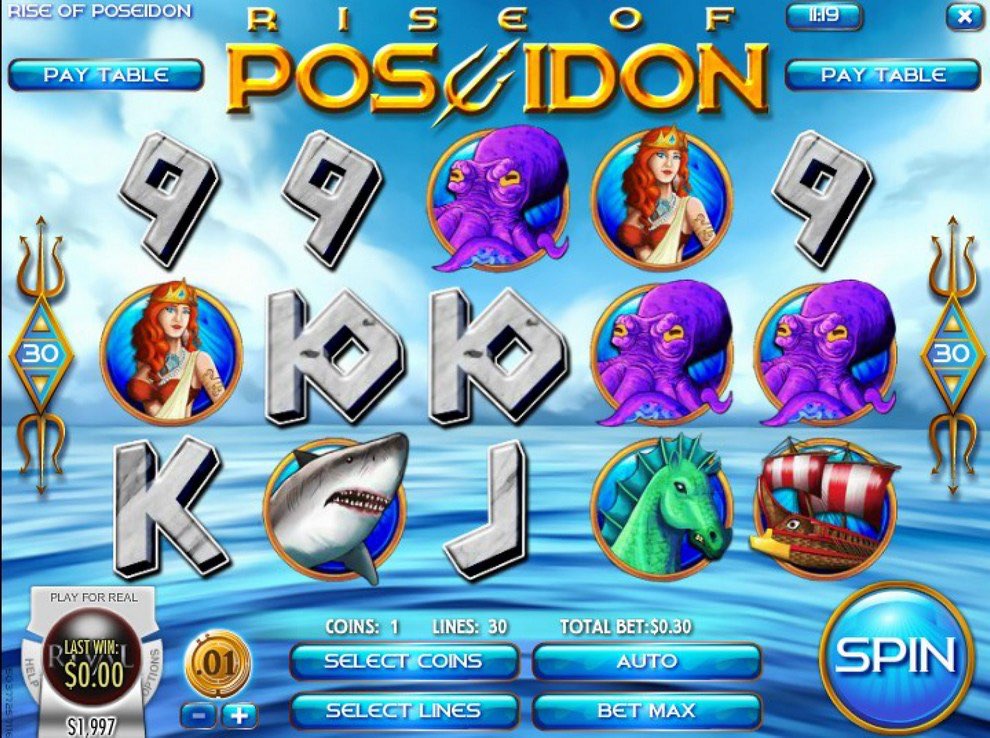   : - Rise of Poseidon  Vulkan casino